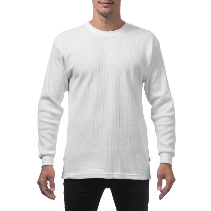 Mens white long sleeve thermal top online