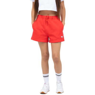 WOMEN'S COMFORT BASIC SHORT-Red- X-Small