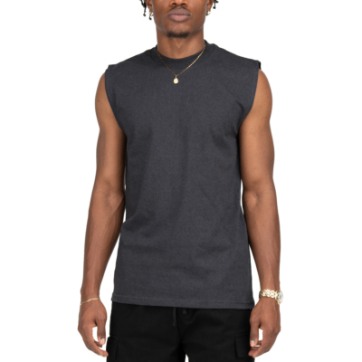 Comfort Muscle Tee-Small-Charcoal