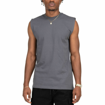 Comfort Muscle Tee-Small-Graphite
