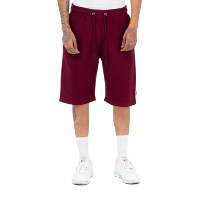 Heavyweight French Terry Shorts-Small-Maroon