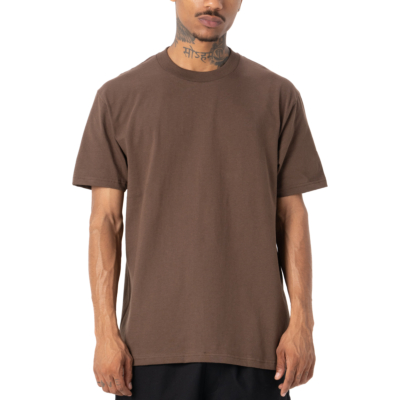 Comfort Cotton Short Sleeve T-Shirt, Brown, Small