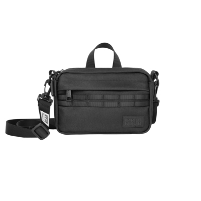 Shoulder Pack-Black Wax