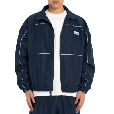 Men&#039;s Heavyweight Track Jacket-Navy-Small