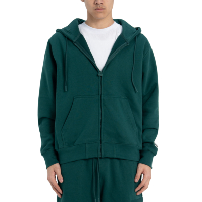 Men&#039;s Heavyweight Basic Zip-Up Hoodie-Cedar-X-Small 