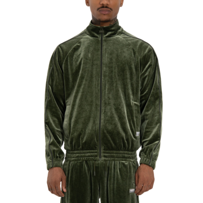Pro Club Men's Comfort Velour Track Jacket