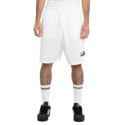 Oversized Soccer Short-White-Small