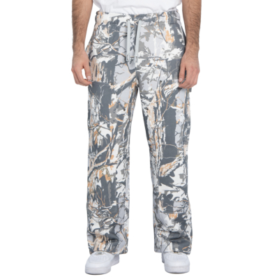 Heavywide Double Knee Carpenter Sweatpant-Snow Tree Camo-Small