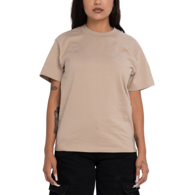Women&#039;s Heavyweight Short Sleeve Tall Tee-Khaki-X-Small 