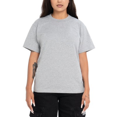Women&#039;s Heavyweight Short Sleeve Tall Tee-Heather Gray-X-Small 