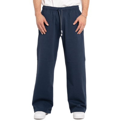 Heavywide Jersey Pant-Navy-Small