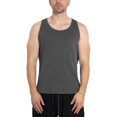 Heavyweight Thermal Tank-Black Pigment Dyed (Thermal Tank)-Small