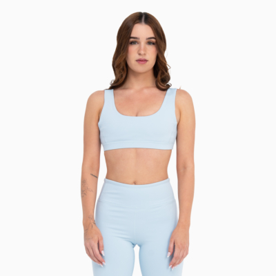 Performance Sports Bra-Sky Blue-X-Small 