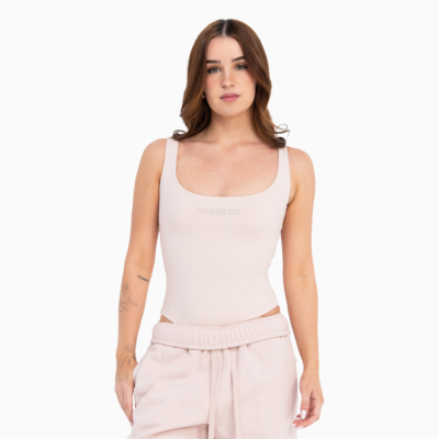 Performance Thong Body Suit-Sepia Rose-X-Small 