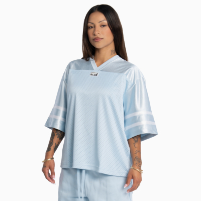 Heavyweight Football Jersey-Sky Blue-X-Small 
