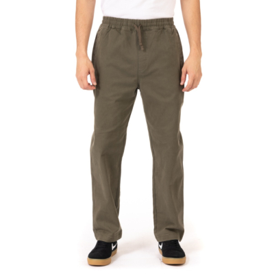 MECHANICS LOUNGE PANT-Olive-Small