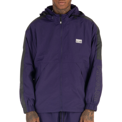Full Court Windbreaker Jacket, Purple, Small