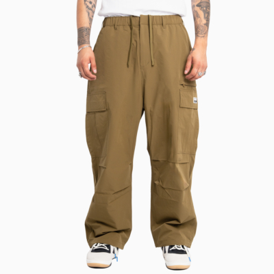 Performance Oversized Cargo Pant-Military Olive-Small