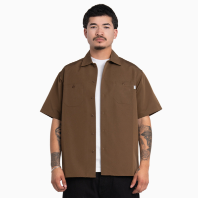 Heavyweight Short Sleeve Work Shirt