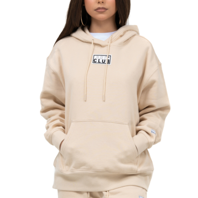 WOMEN&#039;S HEAVYWEIGHT PULLOVER-Sand- XS