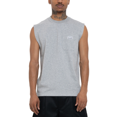 Men&#039;s Performance Muscle Pocket Tee-Heather Gray-Small