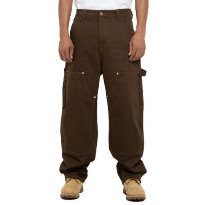 Barrel Leg Carpenter Pant-Choco Brown-28"