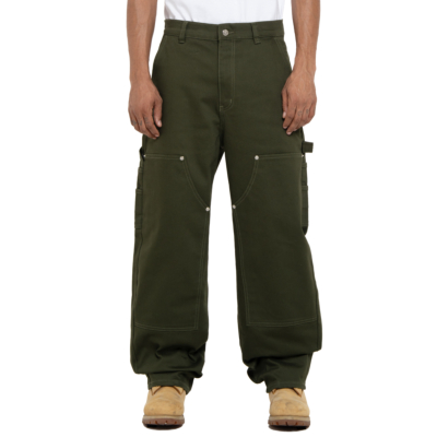 Barrel Leg Carpenter Pant-Olive-28"