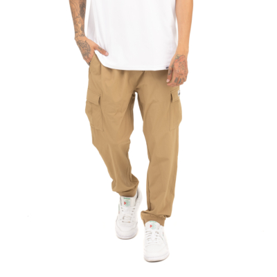 PERFORMANCE NYLON CARGO PANT-Khaki-Small
