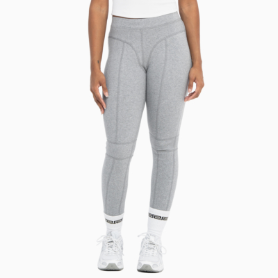 Heavyweight Rib Leggings-Heather Gray-X-Small 