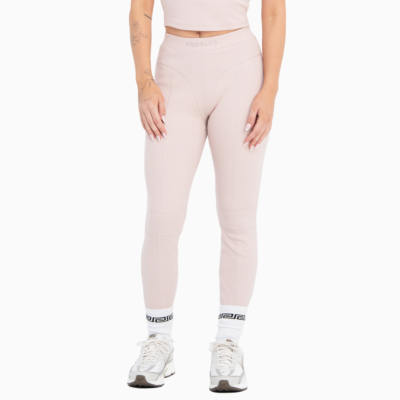 Heavyweight Rib Leggings-Sepia Rose-X-Small 
