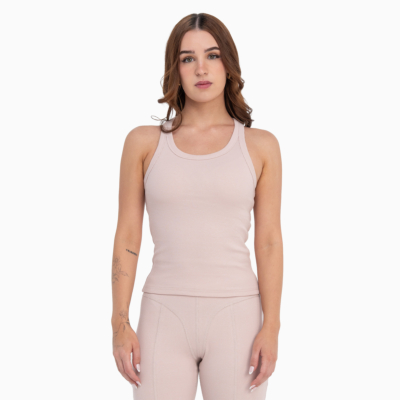 Heavyweight Rib Tank-Sepia Rose-X-Small 