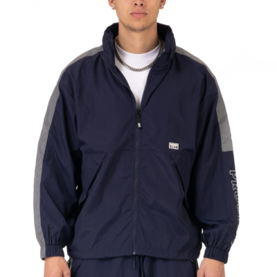 Full Court Windbreaker Jacket, Navy, Small