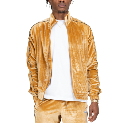 Pro Club Men's Comfort Velour Track Jacket