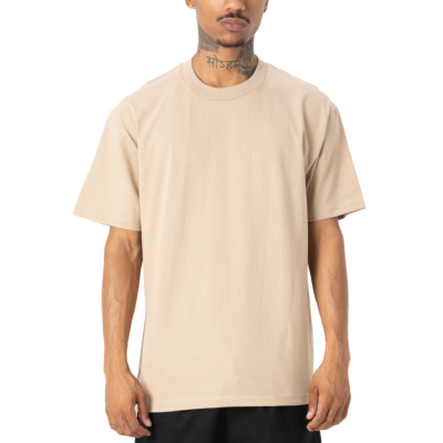 Comfort Cotton Short Sleeve T-Shirt, Khaki, Small