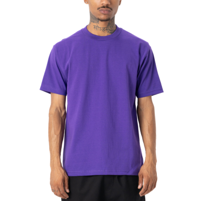 Comfort Cotton Short Sleeve T-Shirt, Purple, Small