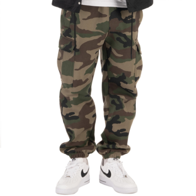 Cargo Sweatpant, Green Camo, Small