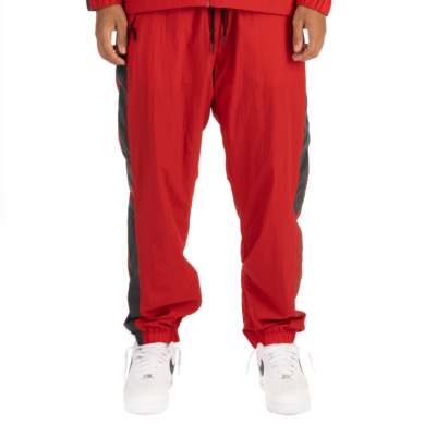 Full Court Windbreaker Pants, Red-Small