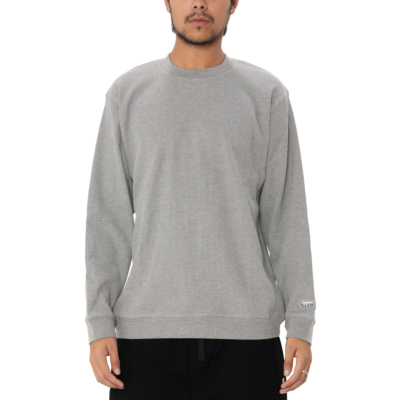 Men&#039;s Heavyweight Thermal Crew Neck-Gray-Small