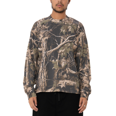 Men&#039;s Heavywide Long Sleeve Tee-Tree Camo-X-Small 