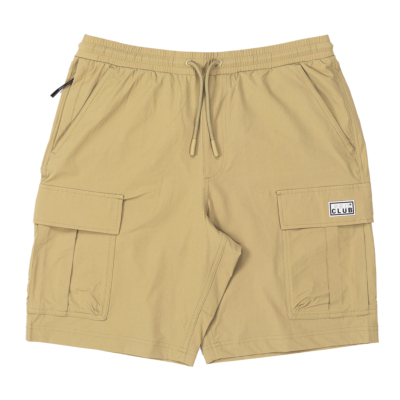 Nylon Cargo Short, Khaki, Small