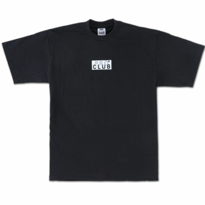 Pro Club Heavyweight Short Sleeve Embroidered Box Logo Tee