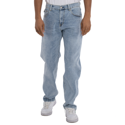 Heavyweight Relaxed Fit Denim Pant-Light Stonewash Denim-30"