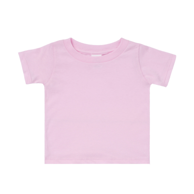 Infant Short Sleeve Tee, Pink, 6M