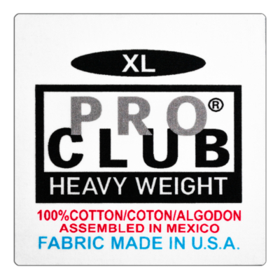 Pro Club Heavyweight Label Rug