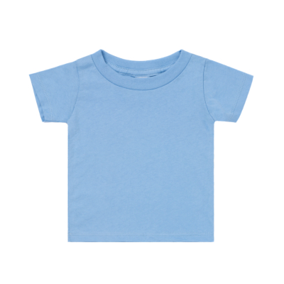 Infant Short Sleeve Tee, Sky Blue, 6M