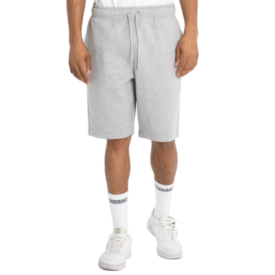Heavyweight Basic Sweat Short-Heather Gray- X-Small