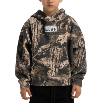 Kid's Box Logo Fleece Hoodie