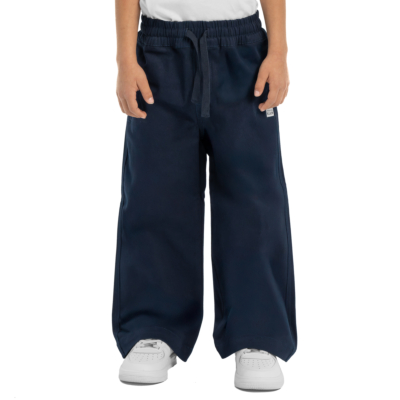 Kid&#039;s Lounge Twill Pant-Navy-X-Small 