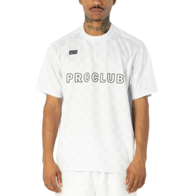 Men&#039;s Comfort Futbol Jersey-White-Small