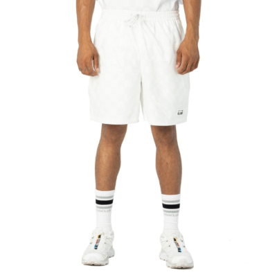 Men&#039;s Comfort Futbol Shorts-White-Small